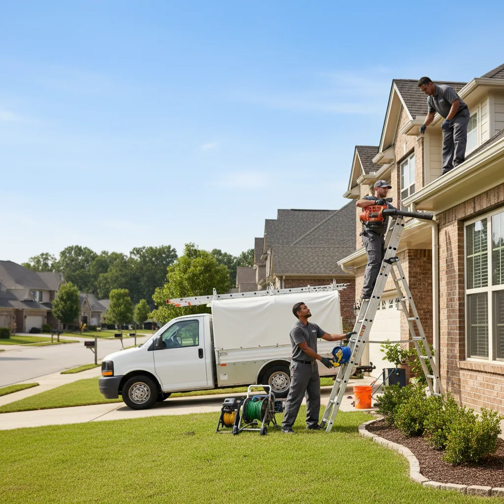 Home Gutter Service in Mikana, WI near me